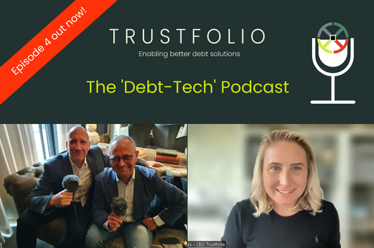 Trustfolio news story graphic - podcast episode 4